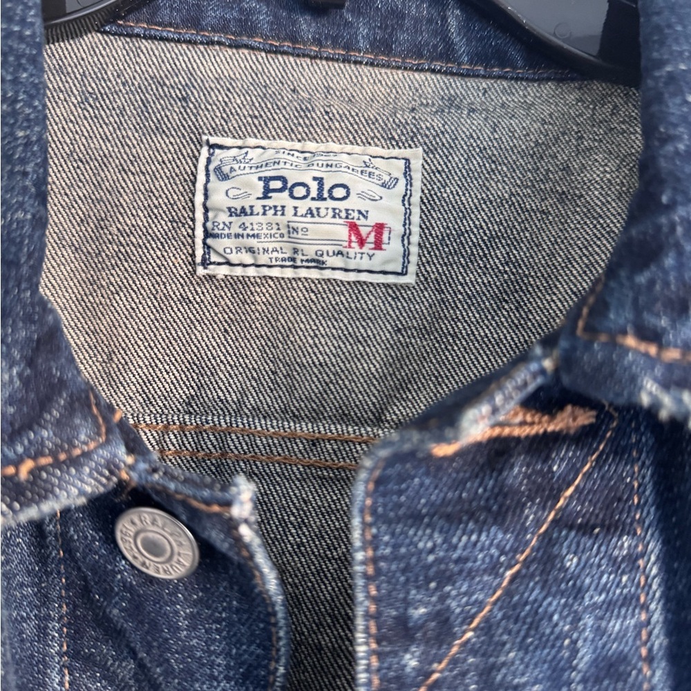 Ralph Lauren Blue Denim Jacket - Picture 7 of 9